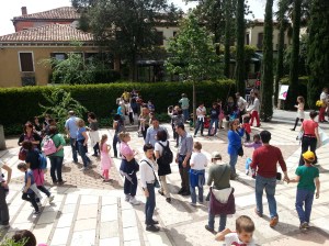 Cortile della Collezione Peggy Guggenheim a Venezia
