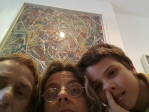 Come non infilarsi un dito nel naso nella stanza Pollok